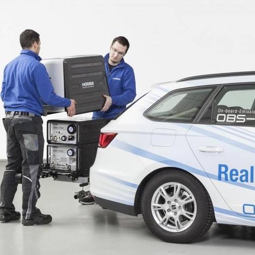 Messsystem für die Automobilindustrie - OBS-ONE GS - HORIBA STEC - tragbar