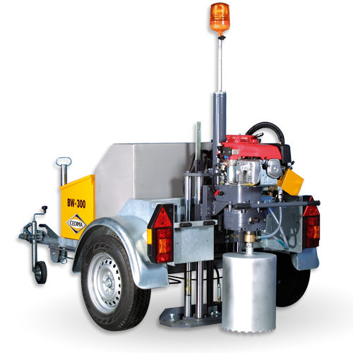 Anhängermontierte Kernbohrmaschine - BW-300 - CEDIMA GmbH - für Beton / für Asphalt
