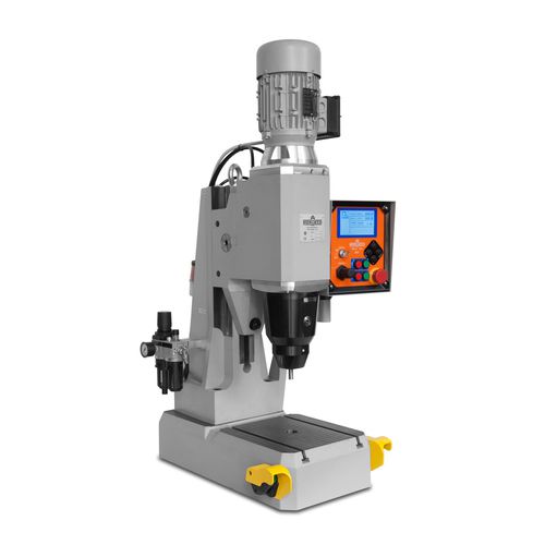 Taumel-Nietmaschine - R4010 - MORUECO s.r.l. - elektrisch / Tischgerät / automatisch