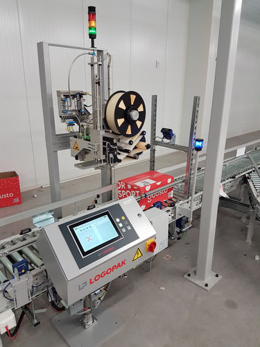 Etikettiermaschine für Karton - LOGOPAK - automatisch / für Säcke