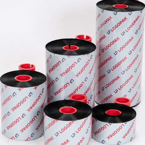 Thermotransferband auf Wachsbasis - LOGOPAK - auf Harzbasis / für Etikettendrucker