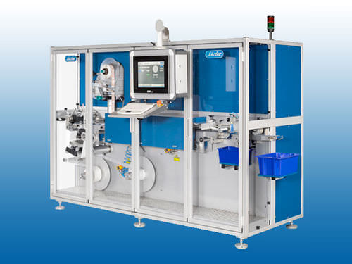Druck- und Etikettiermaschine / für Etiketten - SCHOBER - für RFID-Etiketten / Farb / automatisch