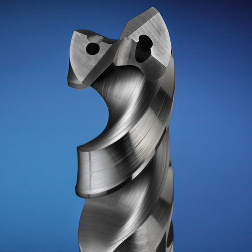 Vollmetall-Bohrer - Leistritz Produktionstechnik Werkzeug GmbH - Mehrzweck / Hartmetall / mit integrierter Kühlmittelzuführung