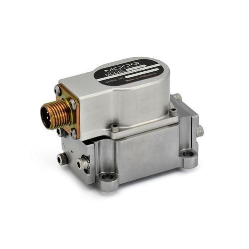 Hydraulik-Wegeventil / Schieber - 31 - Moog GmbH - Niederlassung Memmingen - mit Klappe / vorgesteuert / elektro-hydraulisch