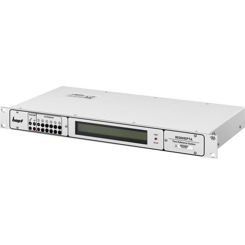 Time-Server / NTP - 8030HEPTA - hopf Elektronik GmbH - PTP / GPS / DCF77