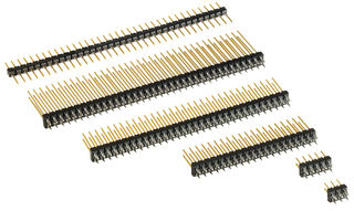 Zweireihige Stiftleiste - 972-nn090-9a - ept - gerade / Press-Fit / 2.54 mm (0.100")