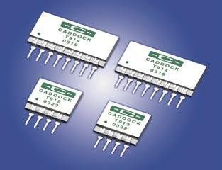 Präzisions-Widerstandsarray -  T912, T914 - Caddock Electronics
