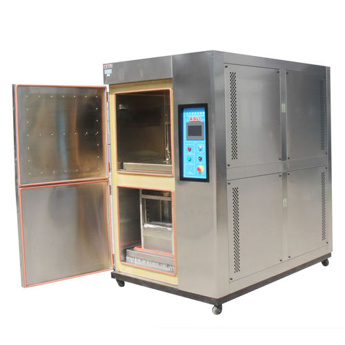 Thermostatische Prüfkammer - TS-150 B - AI SI LI (China) Test Equipment Co., Ltd - Thermoschock / auf Rollen / 2-Bereiche