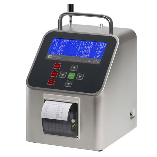 Digitaler Partikelzähler - MET ONE BT-610 - CleanAir Europe - batteriebetrieben / kompakt / Edelstahl