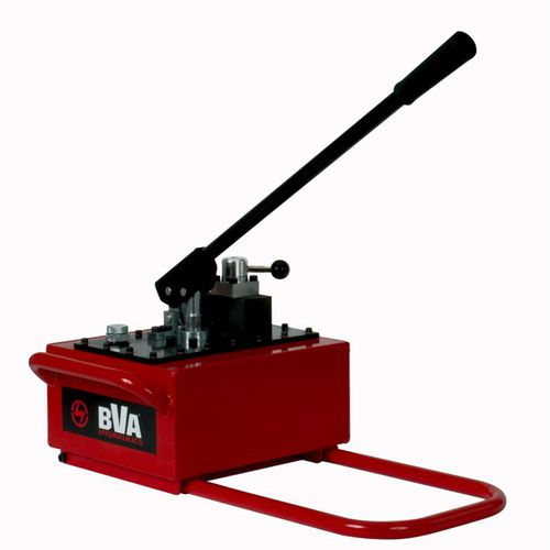 Hydraulische Kolbenpumpe - P8701M - BVA Hydraulics - Hand / Stahl / für Industrieanwendungen