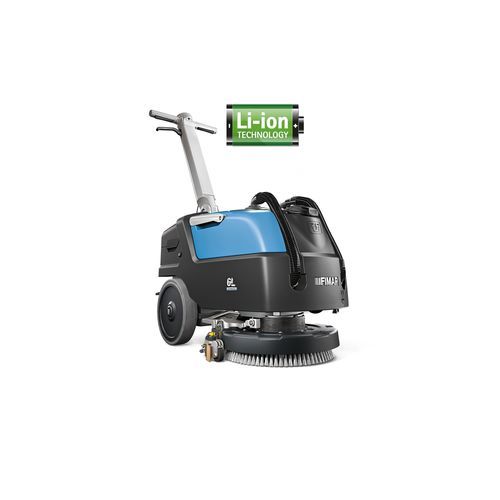 Handgeführte Scheuersaugmaschine - GL - Fimap - DC / elektrisch / batteriebetrieben