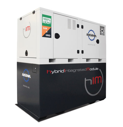 Diesel-Stromaggregat - HIM - Hybrid Integrated Module - Ausonia S.r.l. - hybrid / dreiphasig / stationär