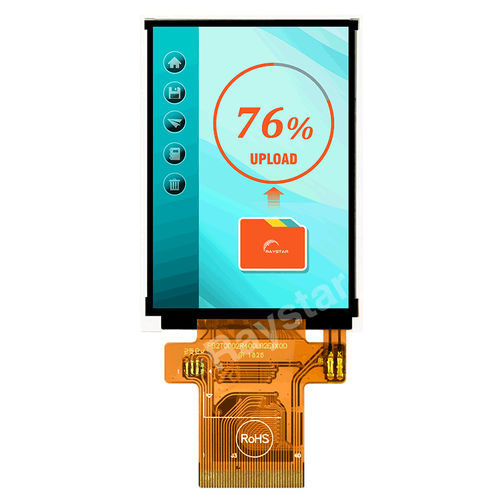 LED-Displaymodul - RFJ240L-AYW-DNN - Raystar Optronics, Inc. - TFT LCD / IPS / Punktmatrix