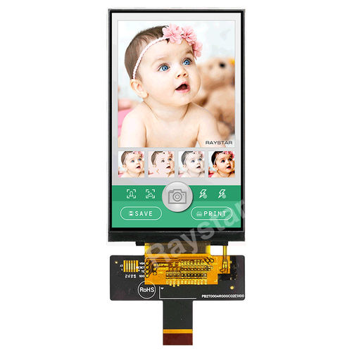 LED-Displaymodul - RFO400C-AYW-MNN - Raystar Optronics, Inc. - TFT LCD / IPS / 480 x 800