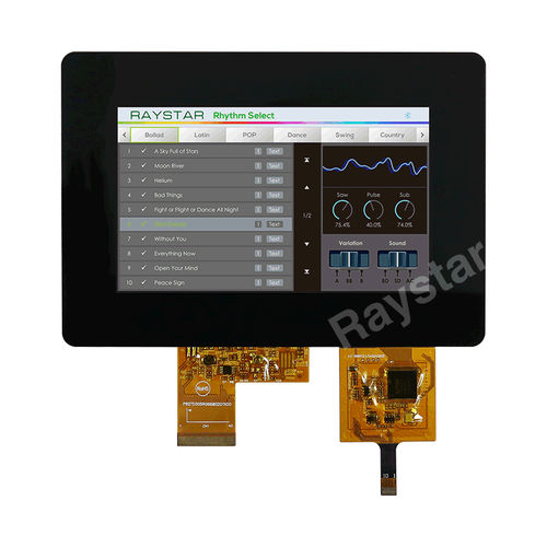 LED-Displaymodul - RFF500B-AIW-DNB - Raystar Optronics, Inc. - LCD / TFT / mit kapazitivem Touchscreen
