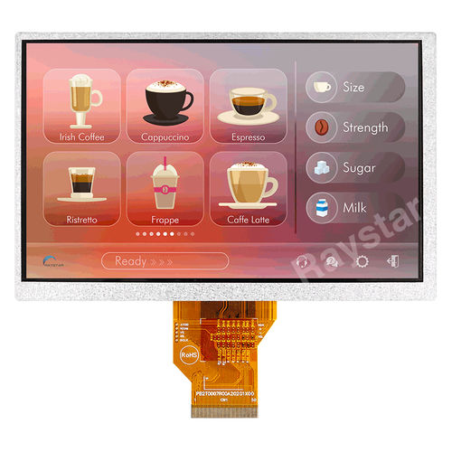 LED-Displaymodul - RFF700A2-AZH-DNN - Raystar Optronics, Inc. - TFT LCD / Farb / Punktmatrix