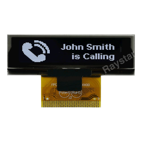 OLED-Displaymodul - REX012832K - Raystar Optronics, Inc. - Farb / Grafik / Punktmatrix