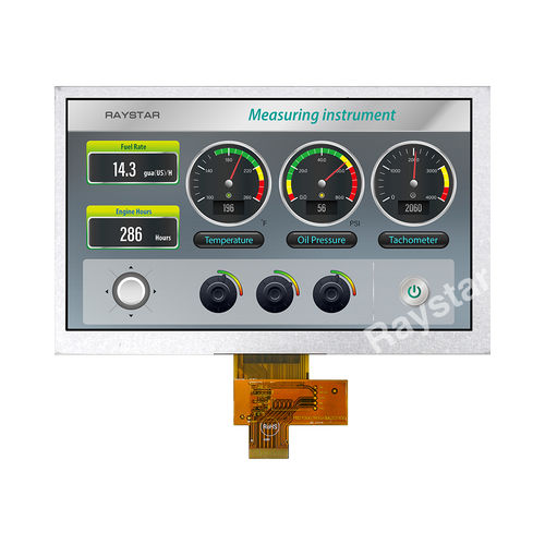 LED-Displaymodul - RFH700A8-AYW-MNN - Raystar Optronics, Inc. - TFT LCD / IPS / Farb