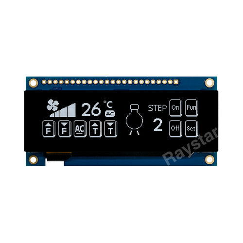 Displaymodul mit Touchscreen - REN025664A-CTP - Raystar Optronics, Inc. - OLED / Farb / Grafik