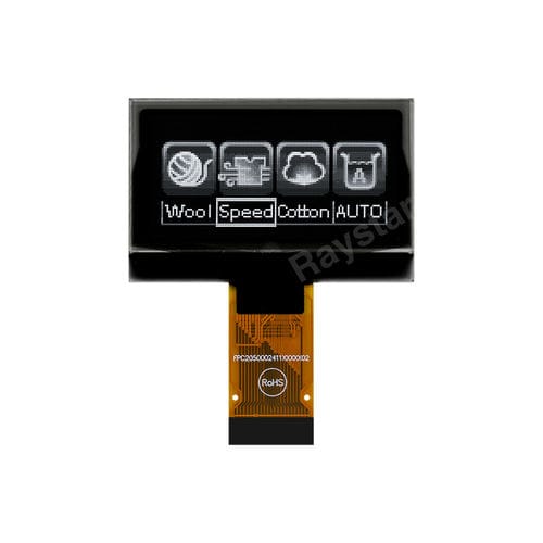 OLED-Displaymodul - REX012864AA - Raystar Optronics, Inc. - Farb / Grafik / 128 x 64