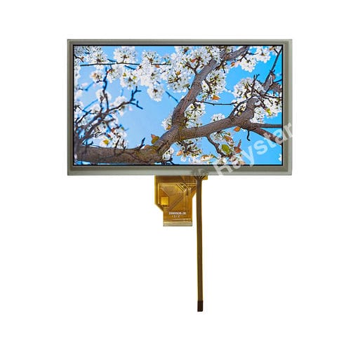 TFT-Displaymodul - RFF80AB-AIW-DNS - Raystar Optronics, Inc. - mit resisitivem Touchscreen / Punktmatrix / 800 x 480