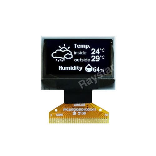 OLED-Displaymodul - REX012864AD - Raystar Optronics, Inc. - Farb / Grafik / 128 x 64