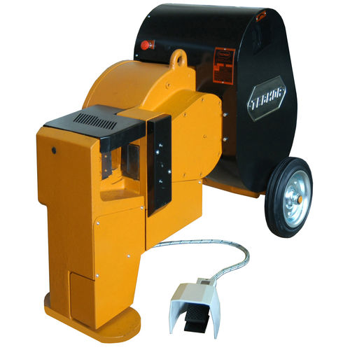 Elektro-Schere - C 55  - TECMOR S.R.L. - für Betonstahl / für Eisenstangen / kreisförmig