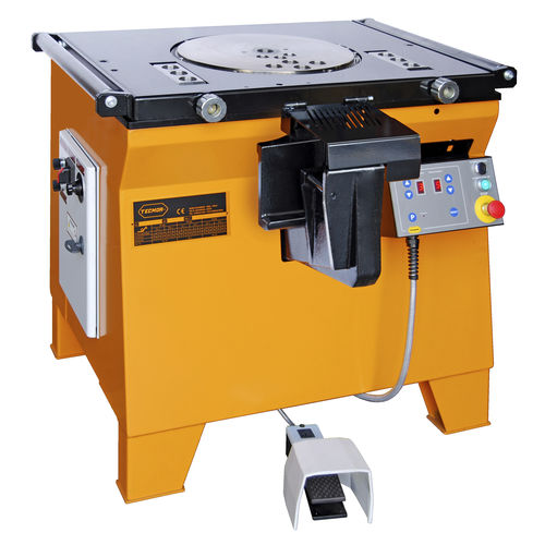 Elektrische Biegemaschine - PFT 32/26-N  - TECMOR S.R.L. - Betonstahl / automatisch / Scherschneiden