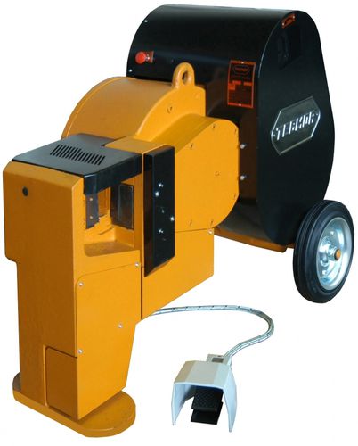 Elektro-Schere - C 62  - TECMOR S.R.L. - für Betonstahl / für Eisenstangen / kreisförmig