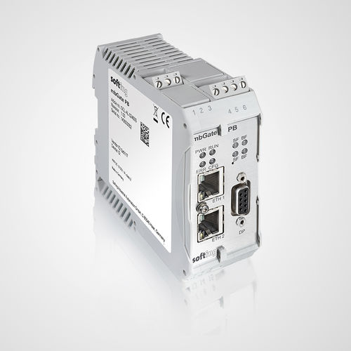 Gateway für Kommunikation - mbGate PB - Softing Industrial Automation - Industrie / RS-485 / Modbus