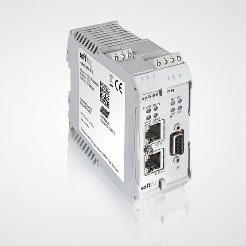 Gateway für Kommunikation - epGate PB - Softing Industrial Automation - Industrie / EtherNet/IP / RS-485