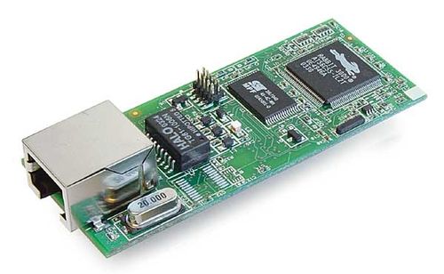 Netzwerk-Kontrollkarte - RCM3700 series - Rabbit - Ethernet