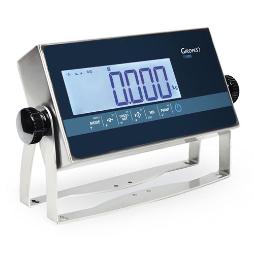 Wägeindikator mit LCD-Anzeige - GI400 LCD - GIROPES - IP65 / IP54 / IP68