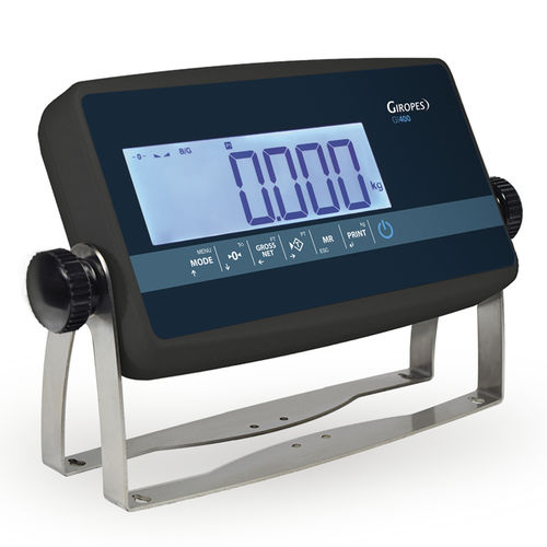 Wägeindikator mit LCD-Anzeige - GI400 LCD ABS - GIROPES - einbaufähig / Benchtop / wandmontiert