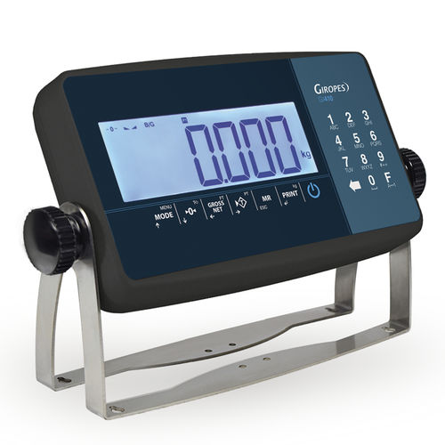 Wägeindikator mit LCD-Anzeige - GI410 LCD ABS - GIROPES - einbaufähig / Benchtop / wandmontiert