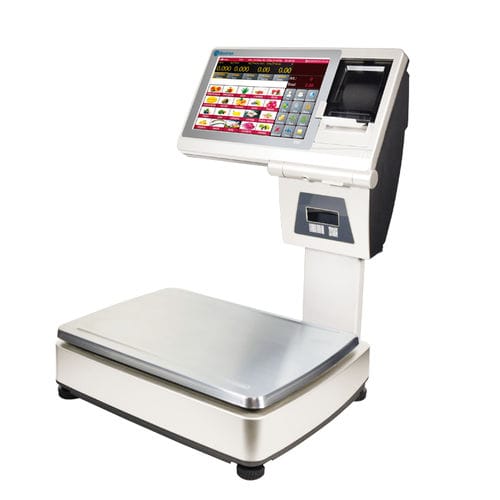 Waage für gewerbliche Nutzung - M80 - GIROPES - Theken / Zweifachdisplay / mit Touchscreen
