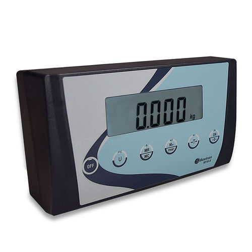Wägeindikator mit LCD-Anzeige - IB10-S - GIROPES - einbaufähig / IP54 / RS-232