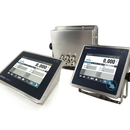Wägeindikator mit Touchscreen - GI650i - GIROPES - Benchtop / wandmontiert / wasserdicht