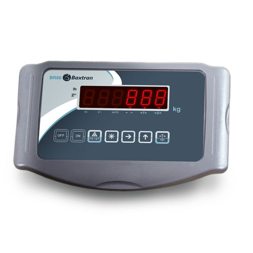 LED-Display-Wägeindikator - BR80 - GIROPES - Benchtop / IP54 / Akku