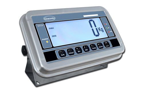 Digitaler Wägeindikator - BR30 - GIROPES - mit LCD-Anzeige / Benchtop / wasserdicht