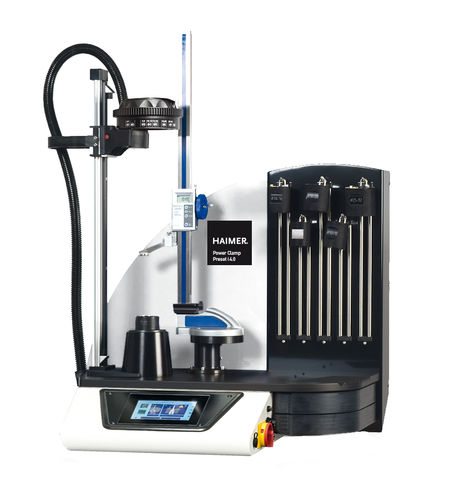 Schrumpfgerät / im Kaltzustand - Power Clamp Preset i4.0 - HAIMER GmbH - für Werkzeug