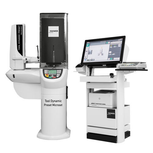 Vertikale Auswuchtmaschine - Tool Dynamic TD Preset Microset - HAIMER GmbH - dynamisch / für Schneidwerkzeug / für Schleifsteine
