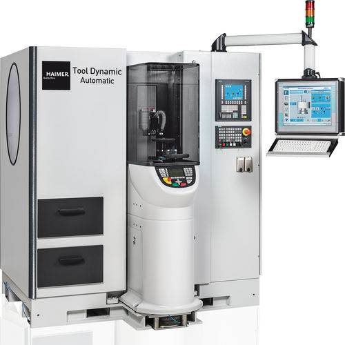 Vertikale Auswuchtmaschine - Tool Dynamic TD Automatic - HAIMER GmbH - dynamisch / für Schneidwerkzeug / automatisch