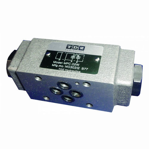 Vorgesteuerte Rückschlagklappe - MPC 02 - BEZARES S.A. - hydraulisch