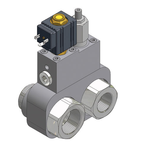 Kugelventil - KFA series - BEZARES S.A. - hydraulisch gesteuert / Pumpen / Umgehung
