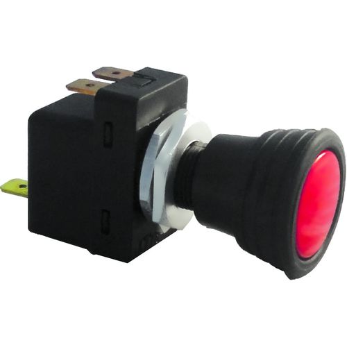 Pilzkopfschalter - 9016999 - BEZARES S.A. - einpolig / on/off / beleuchtet