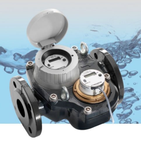 Digitaler Wasserzähler - WESAN WPV E  - DIEHL Metering - Woltman-Turbinen