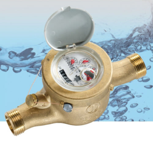 Naßläufer-Wasserzähler - CORONA MWI 109 - DIEHL Metering - Mehrstrahl-Flügelrad / für Wohnhaus