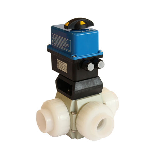 Kugelventil - S4  - Praher Plastics Austria GmbH - elektrisch betrieben / Flansch / Gewinde