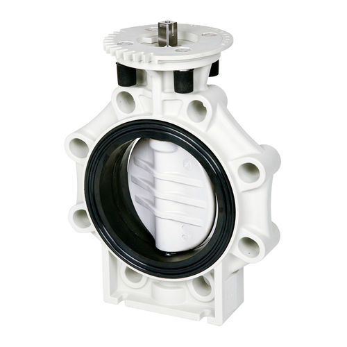 Absperrklappe - K4 - Praher Plastics Austria GmbH - pneumatisch / elektrisch / Flansch